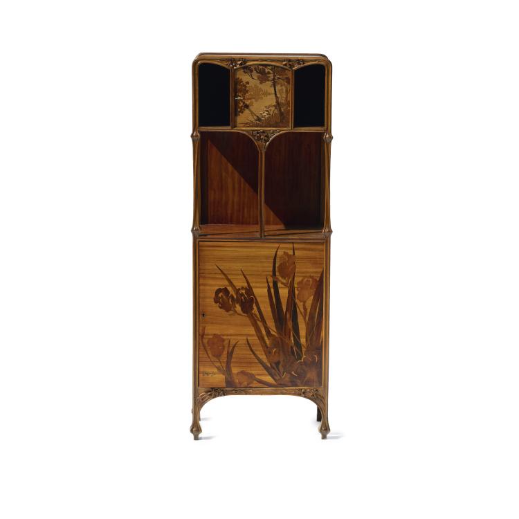 Hauptbild zu Objekt, Cabinet 'Iris', c. 1900, Louis Majorelle, Majorelle, Louis, Nancy, 147B 676