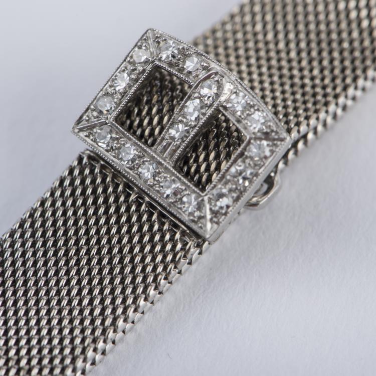 Bild 1 zu Objekt, Damenarmbanduhr, um 1930, England, 147B 489