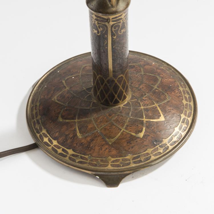 Bild 1 zu Objekt, Tischleuchte, 1910-15, Erhard & S&ouml;hne, Schw&auml;bisch Gm&uuml;nd, 147B 442