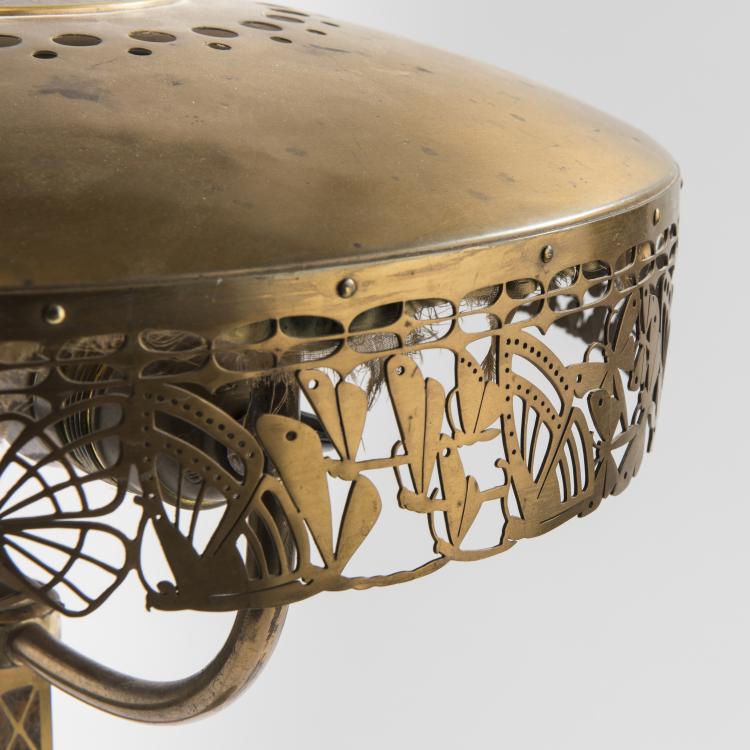 Bild 4 zu Objekt, Tischleuchte, 1910-15, Erhard & S&ouml;hne, Schw&auml;bisch Gm&uuml;nd, 147B 442