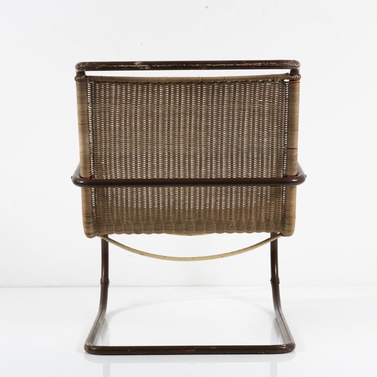Bild 11 zu Objekt, Armlehnsessel 'MR 40', 1927, Thonet, Frankenberg, 148A 157
