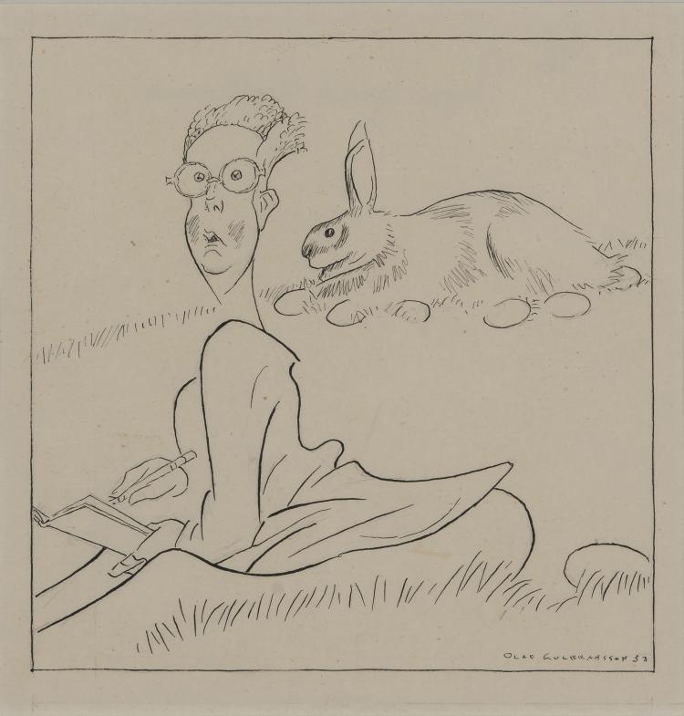 Bild 2 zu Objekt, Untitled (Easter Bunny and Painter), 1953, 148C 495