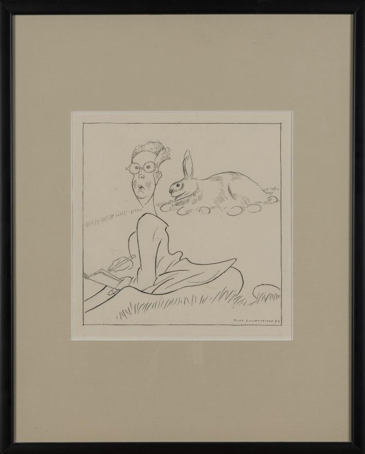 Bild 4 zu Objekt, Untitled (Easter Bunny and Painter), 1953, 148C 495