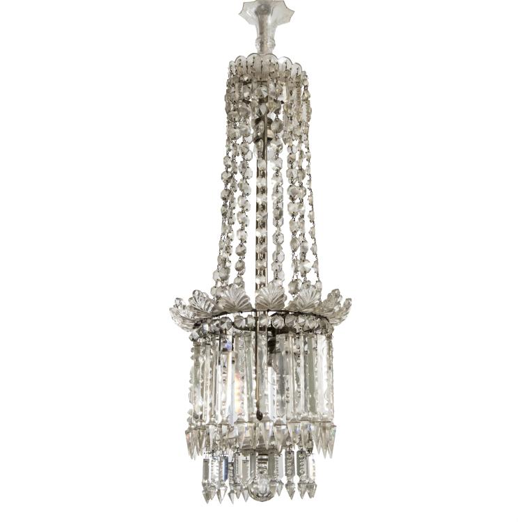 Hauptbild zu Objekt, Ceiling chandelier, 1920s, Frankreich, 147B 436