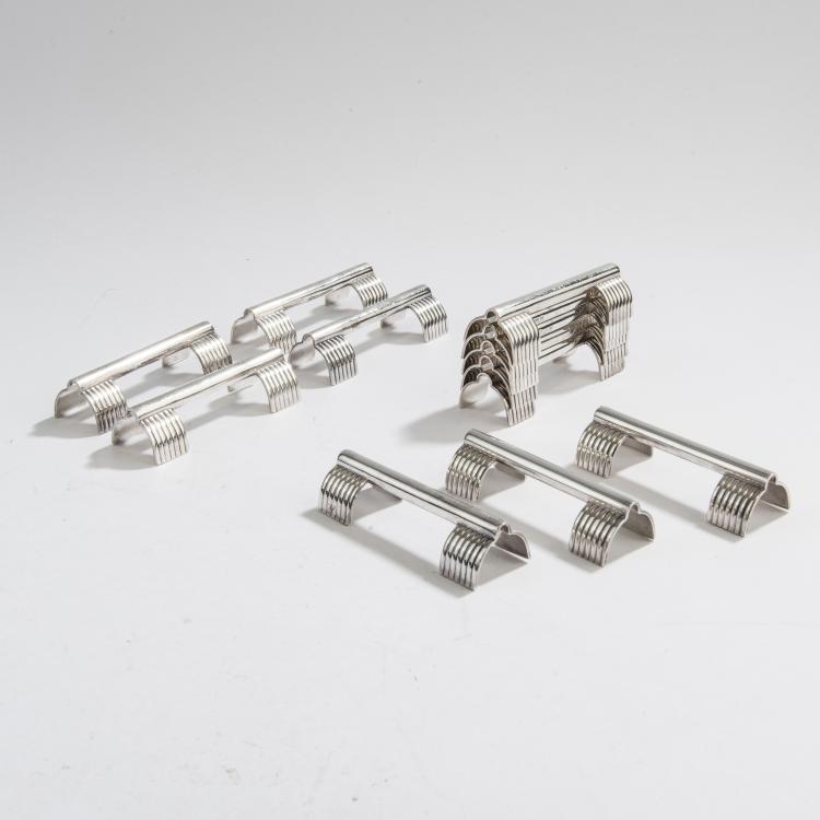 Bild 2 zu Objekt, Zw&ouml;lf Messerb&auml;nkchen, um 1935, Christofle, Paris, 147B 418