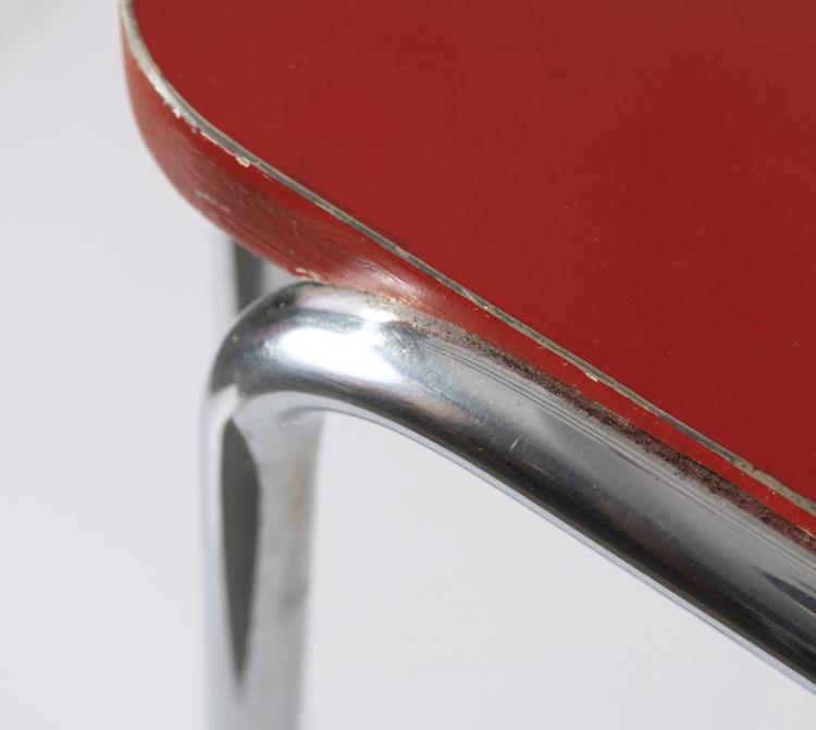 Bild 3 zu Objekt, 'B 10' table - variation', c. 1927, Thonet, Frankenberg, 148A 159