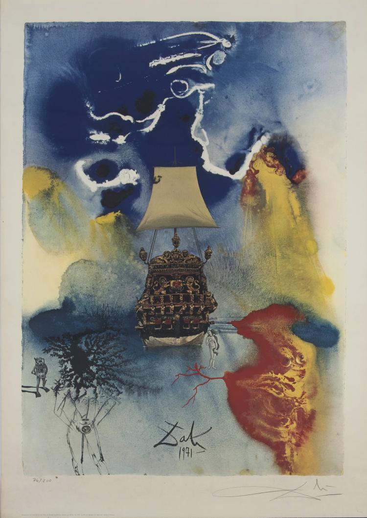 Hauptbild zu Objekt, 'Man and the Sea', 1971, 148C 527