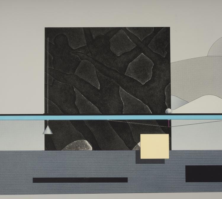 Bild 4 zu Objekt, Plakat 'Lucent Dansteather', 1987, Rem Koolhaas, Bernhard Ruygrok, Amsterdam, 149B 462