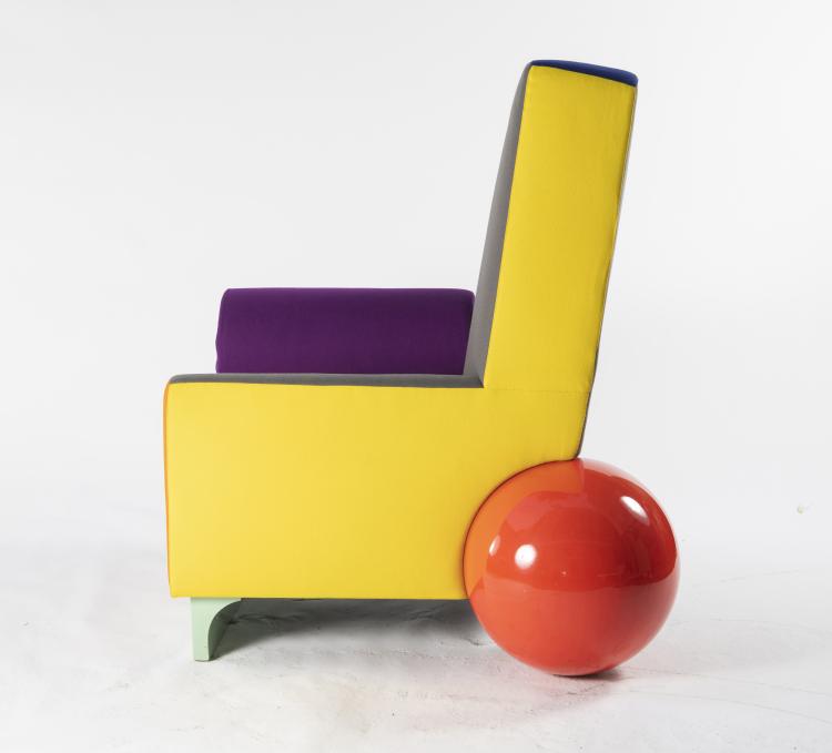 Bild 1 zu Objekt, Sessel 'Bel Air', 1982, Memphis, Mailand, 148A 314