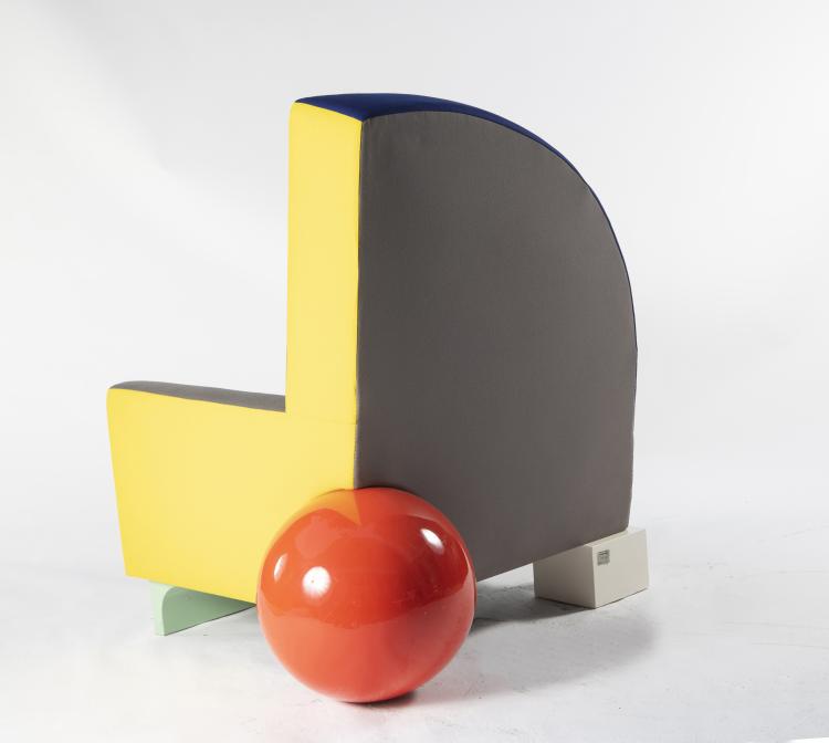 Bild 2 zu Objekt, Sessel 'Bel Air', 1982, Memphis, Mailand, 148A 314