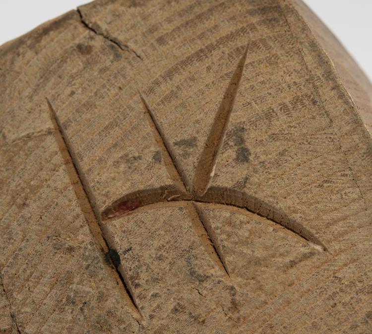 Bild 2 zu Objekt, Anthroposophischer Kerzenleuchter, zwei Schalen, 1930-50, Dornach, Kunstschnitzwerkstatt (zugeschrieben), 148A 205