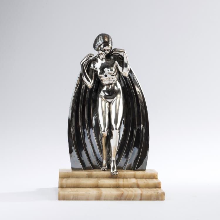 Hauptbild zu Objekt, Schreitende Dame, um 1925, Guillemard, Marcel, 147B 350