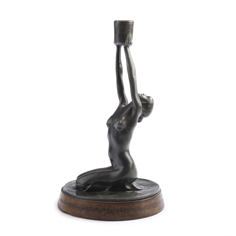 Bild 2 zu Objekt, Candlestick, c. 1905, 147B 370