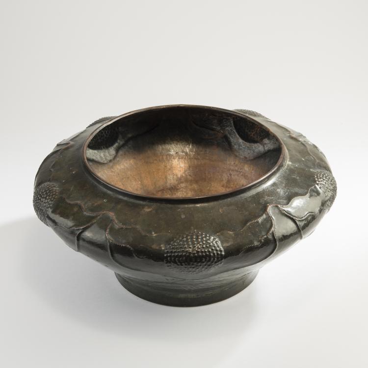 Hauptbild zu Objekt, Cachepot, um 1906, Winhart & Co., M&uuml;nchen, 147B 458