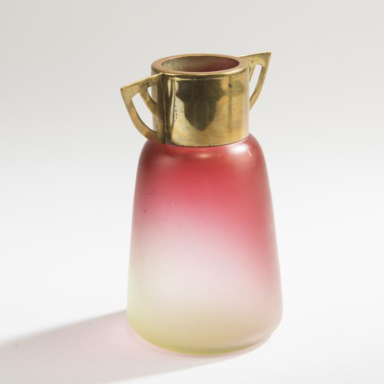 Bild 1 zu Objekt, Vase with handles, 1902/03, Antoinette Krasnik (attributed),Koloman (Umkreis) Moser (attributed), L&ouml;tz Wwe., Klosterm&uuml;hle, 147B 288