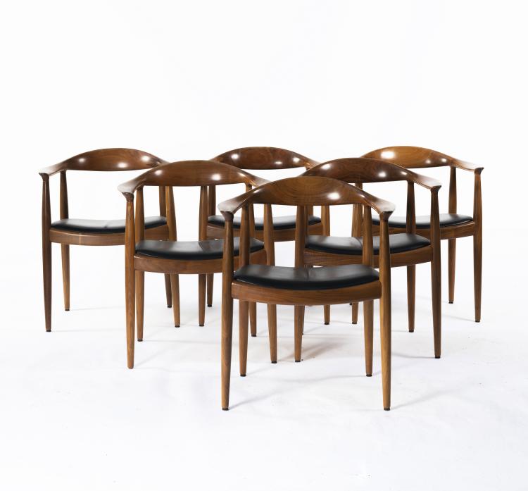 Hauptbild zu Objekt, Six 'The Chair' - 'PP 503' chairs, PP M&oslash;bler, Kopenhagen, 148A 229