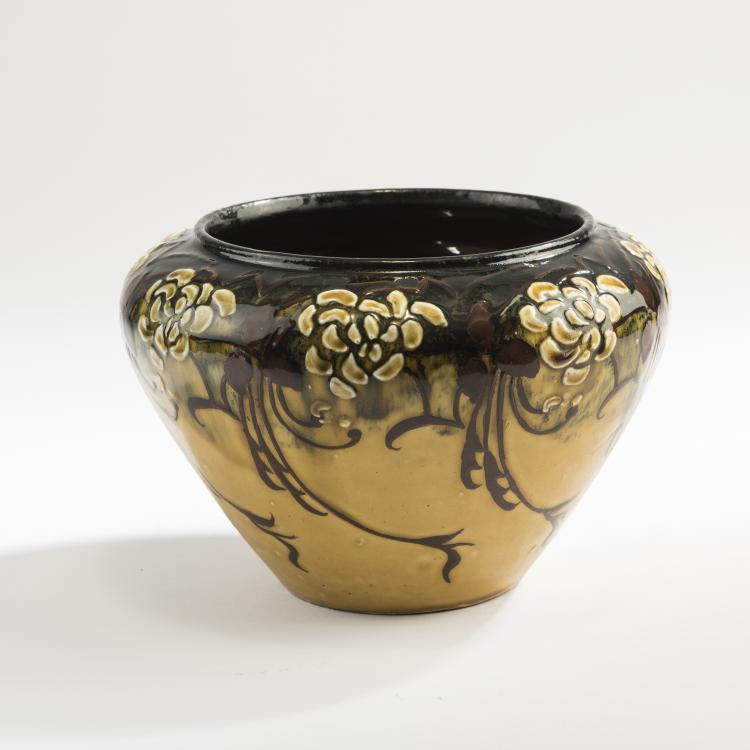 Hauptbild zu Objekt, Vase, 1894-1910, Wileman & Co., Foley Potteries and Foley China Works, Fenton, Longton, 147B 589