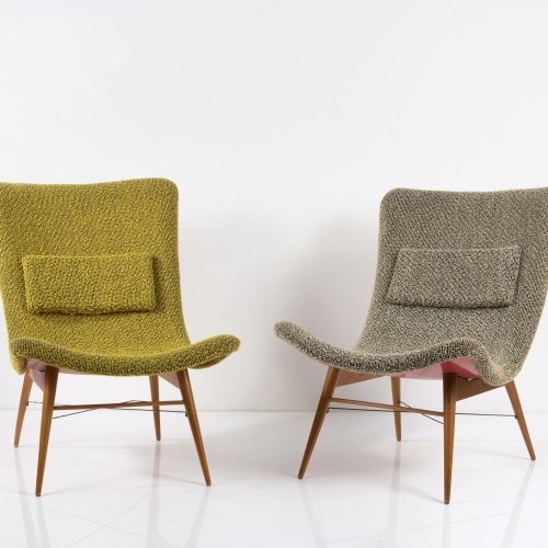 Two easy chairs, c. 1959