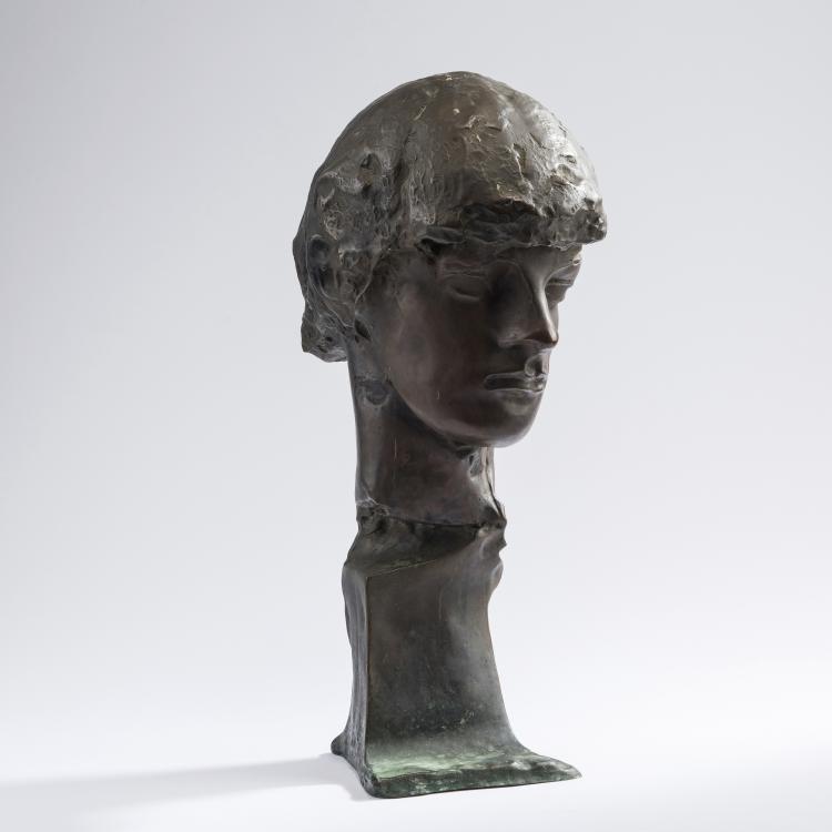 Hauptbild zu Objekt, Male head, 1970s, 147B 378