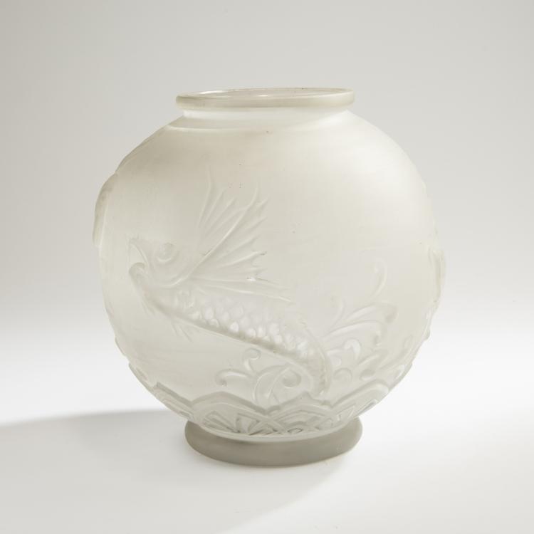 Bild 1 zu Objekt, Vase, um 1930, Daum Fr&egrave;res, Nancy; Belle Etoile, Croismare, 147B 161