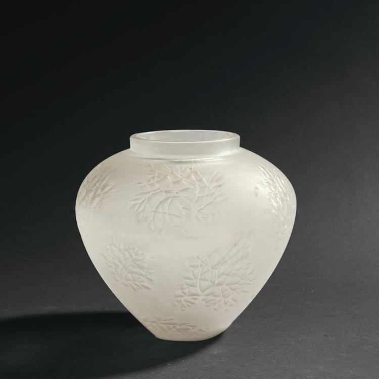 Hauptbild zu Objekt, Vase 'Esterel', 1923, Lalique, Ren&eacute;, Wingen-sur-Moder, 147A 21