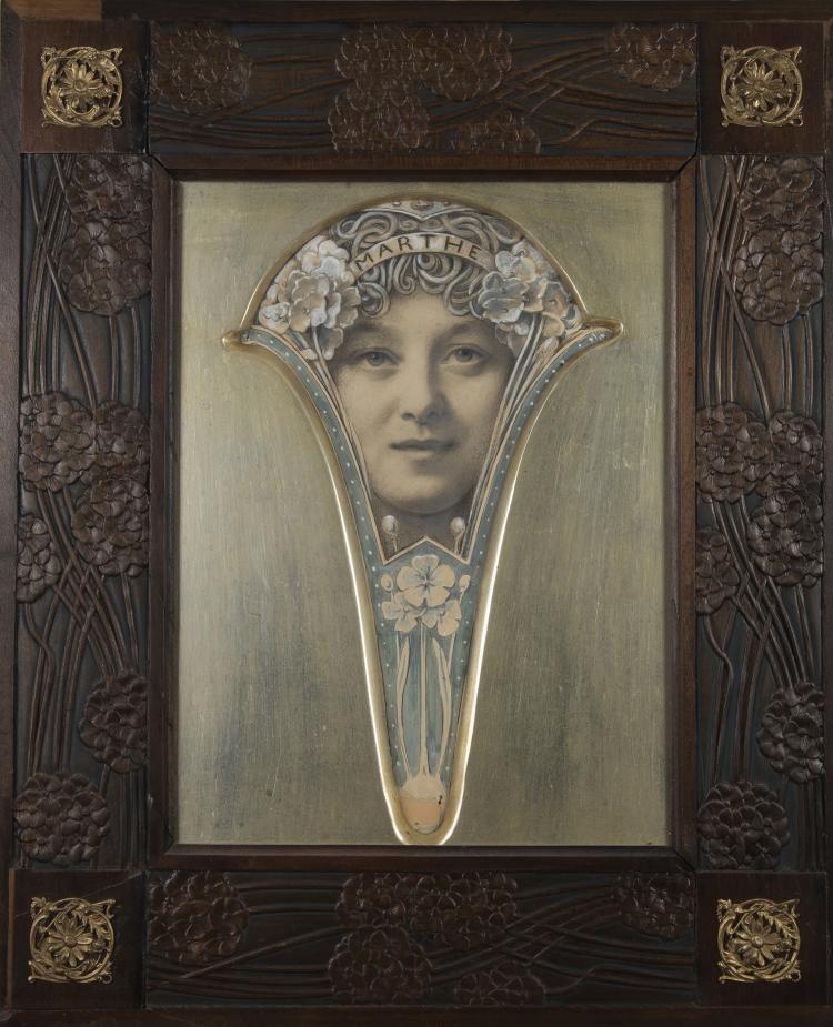 Hauptbild zu Objekt, 'Marthe', c. 1890, 147B 598