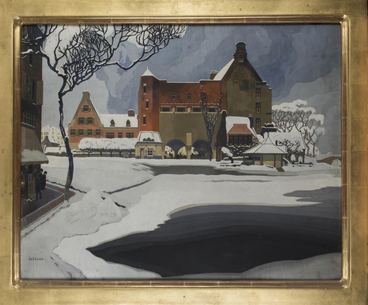 Hauptbild zu Objekt, 'Paysage sous la Neige', um 1918, 147B 593