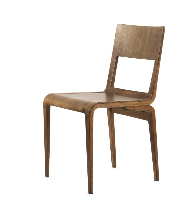 Hauptbild zu Objekt, 'Menzel-Stuhl' - '50642', 1950/51, VEB Deutsche Werkst&auml;tten, Dresden-Hellerau, 148A 248