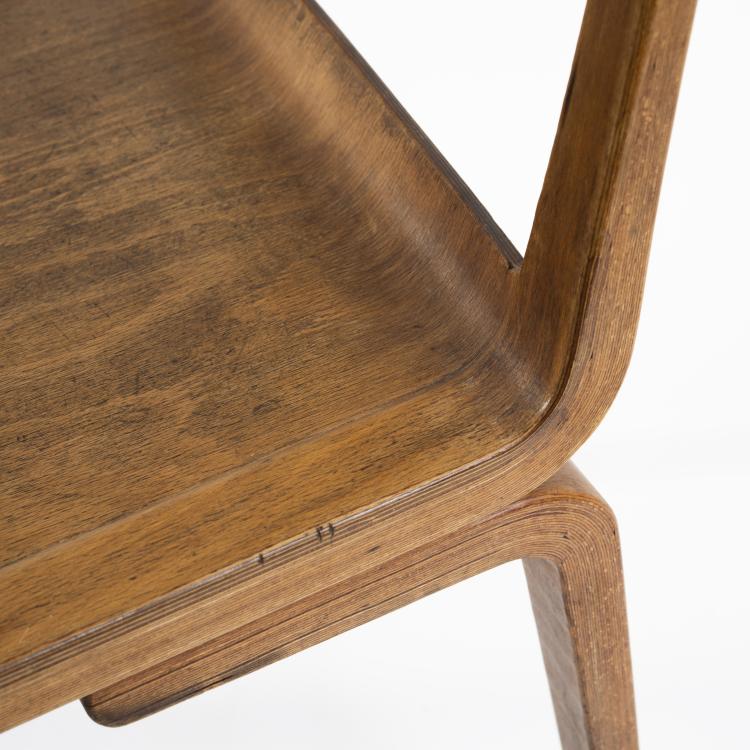 Bild 6 zu Objekt, 'Menzel-Stuhl' - '50642', 1950/51, VEB Deutsche Werkst&auml;tten, Dresden-Hellerau, 148A 248