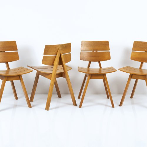 Four chairs, c. 1960