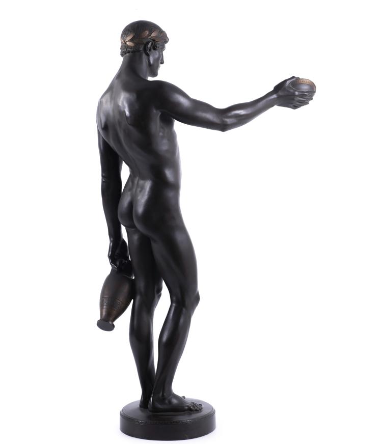 Bild 3 zu Objekt, Gro&szlig;e Skulptur 'Ganymed', 1880er Jahre , Deutschland, 147B 343