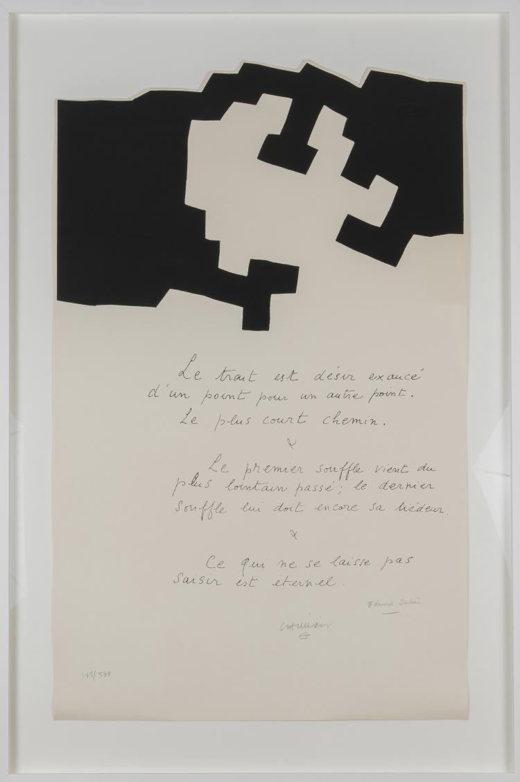 Hauptbild zu Objekt, 'Placards', 1975, Publiziert von Maeght, Paris; gedruckt bei Arcay, Paris., 148C 525