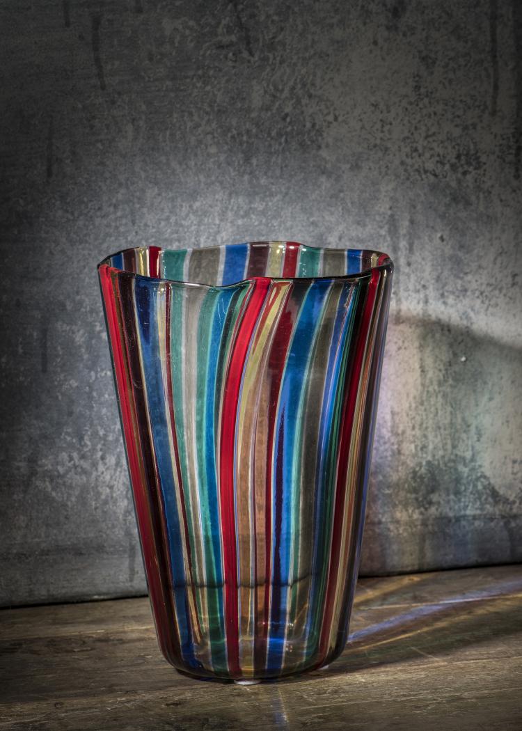 Hauptbild zu Objekt, 'A canne' vase, 1946/47, Gio Ponti, Venini & C., Murano, 149C 561