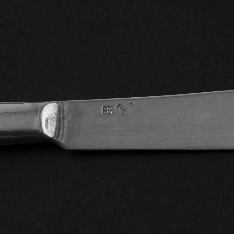 Bild 2 zu Objekt, Obstgabel und -messer 'Modell I', 1905/06, Koch & Bergfeld, Bremen, 148A 15