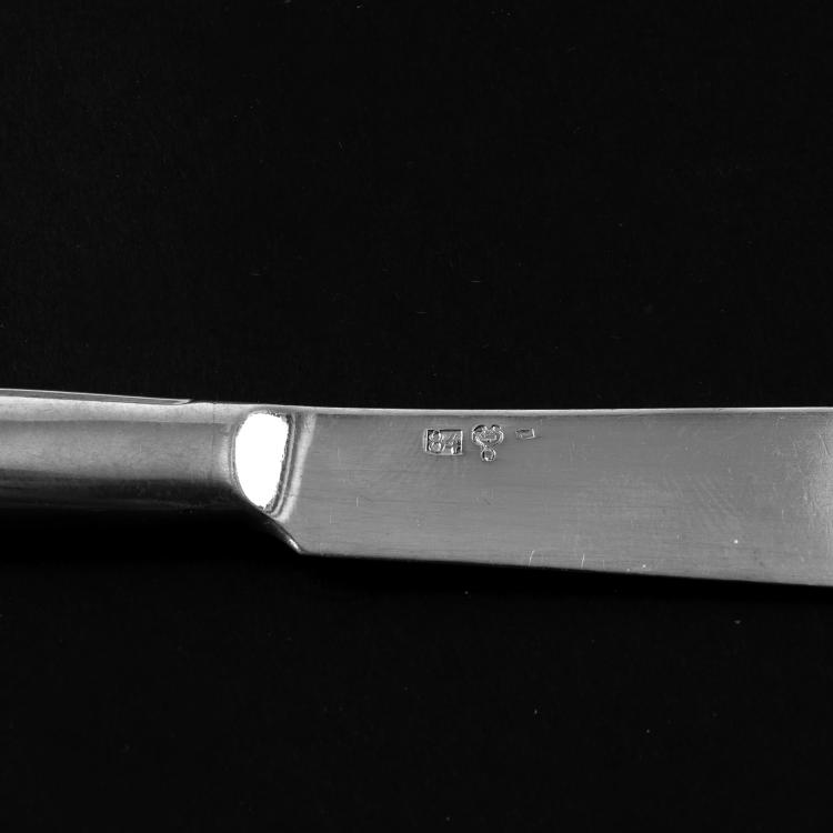 Bild 2 zu Objekt, Obstgabel und -messer 'Modell I', 1905/06, Koch & Bergfeld, Bremen, 148A 20