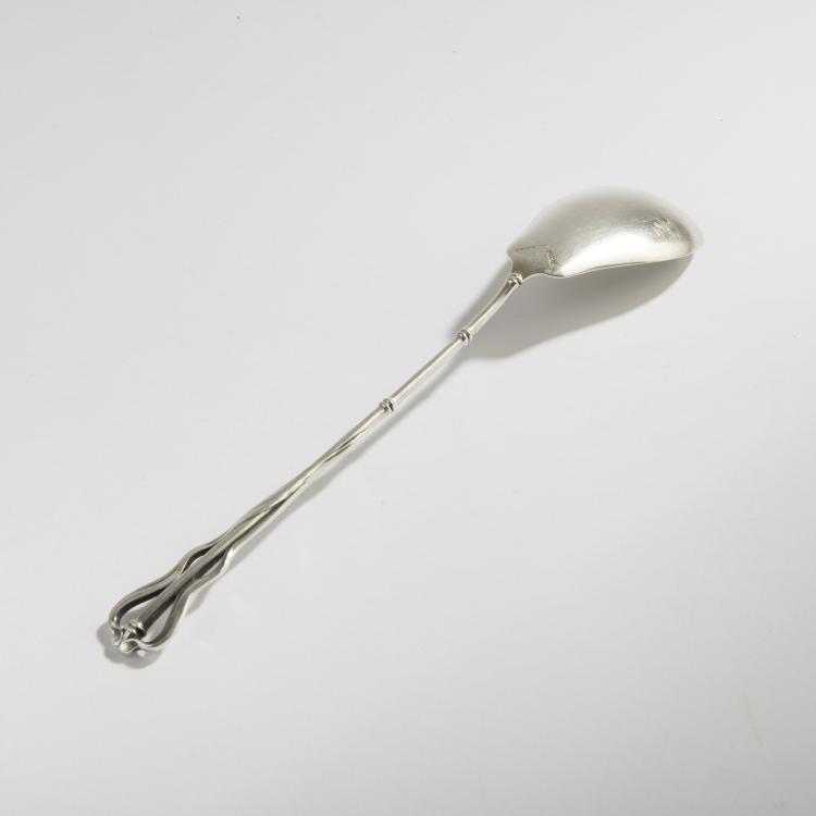 Bild 2 zu Objekt, Vorlegel&ouml;ffel, um 1905, Wollenweber, Eduard, M&uuml;nchen, 147B 478