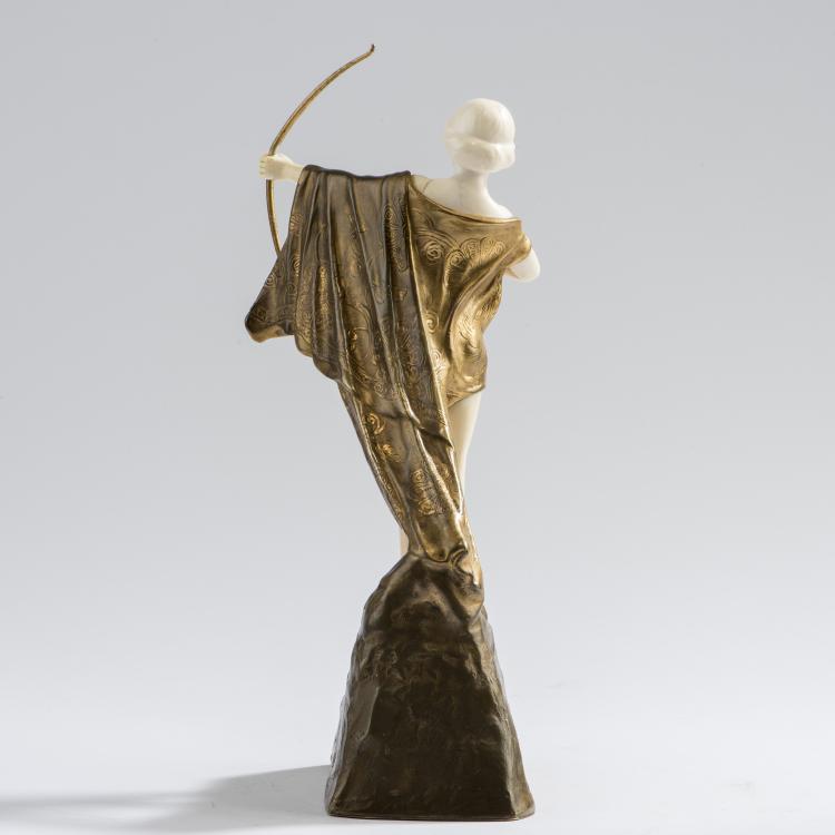 Bild 4 zu Objekt, 'Diana', c. 1920, Tereszczuk-Ullmann, Wien, 147B 409