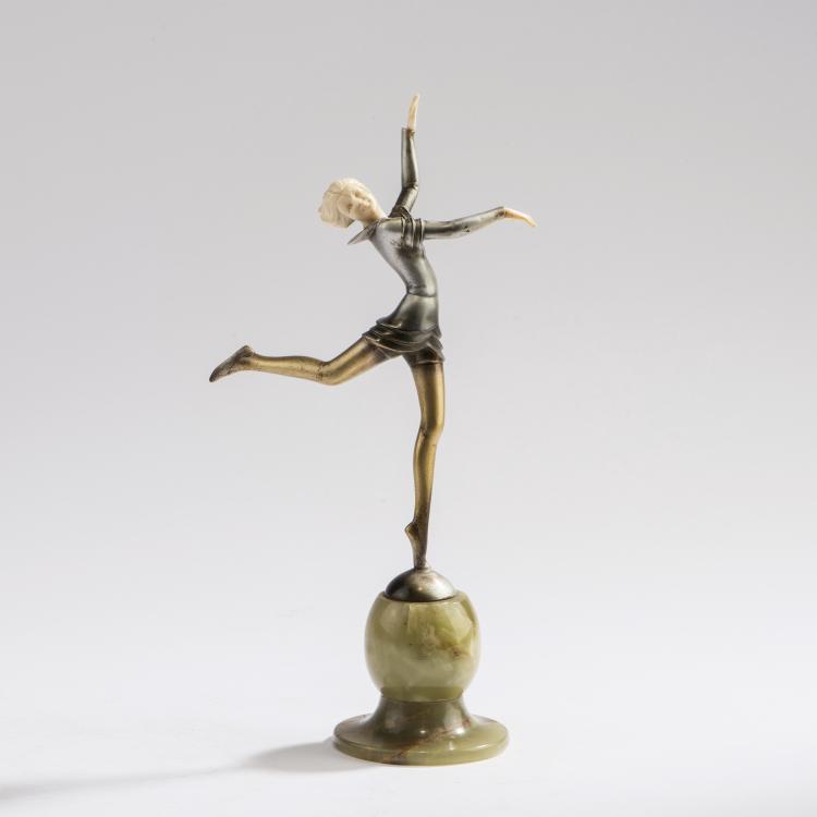 Hauptbild zu Objekt, 'T&auml;nzerin', 1920er Jahre , 147B 340