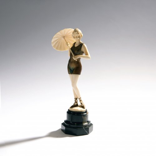 'Bather with parasol', 1920s