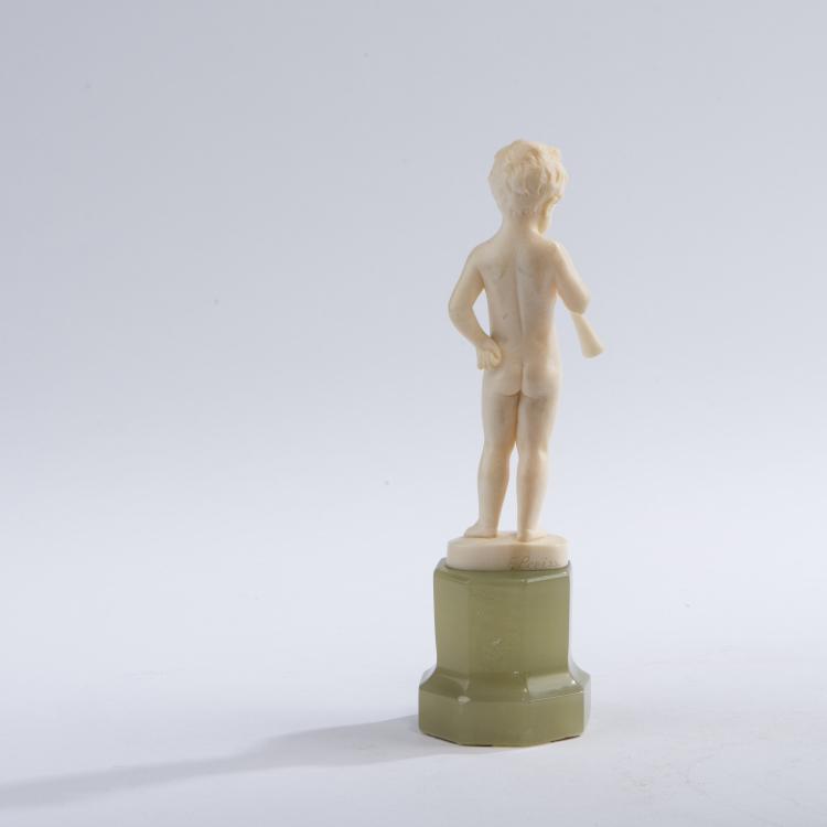 Bild 3 zu Objekt, 'Boy with trumpet', before 1914, 147B 390