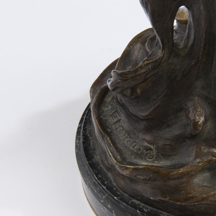 Bild 4 zu Objekt, Figurative table light 'Girl', c. 1900, 147B 344