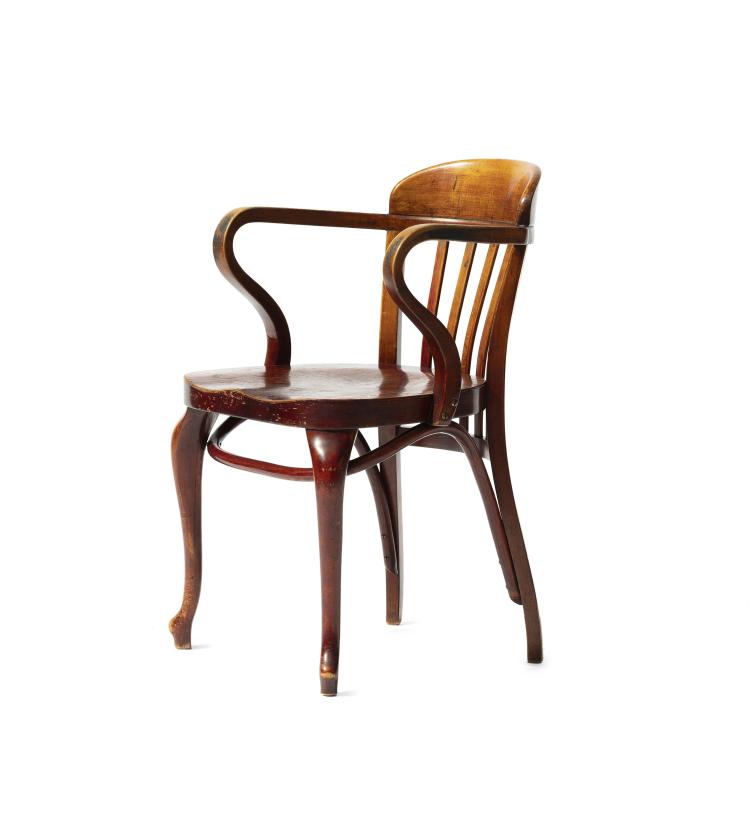 Bild 2 zu Objekt, Armlehnstuhl 'Caf&eacute; Capua - 519', 1913, Thonet, Wien, 148A 96