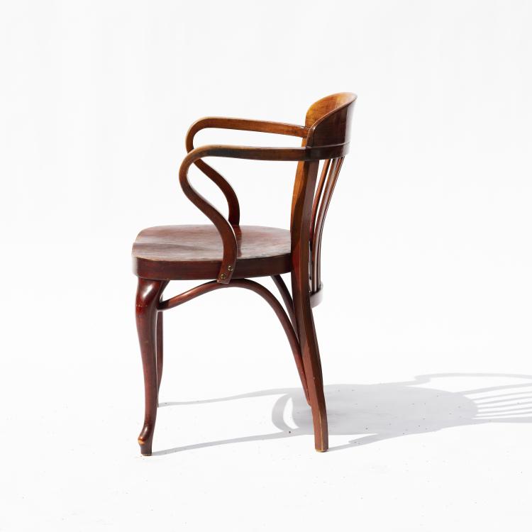 Bild 3 zu Objekt, Armlehnstuhl 'Caf&eacute; Capua - 519', 1913, Thonet, Wien, 148A 96