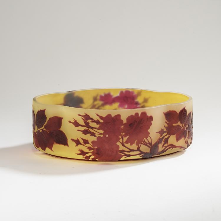 Bild 1 zu Objekt, Schale 'Roses', 1920er Jahre, Gall&eacute;, Etablissements, Nancy, 147B 224