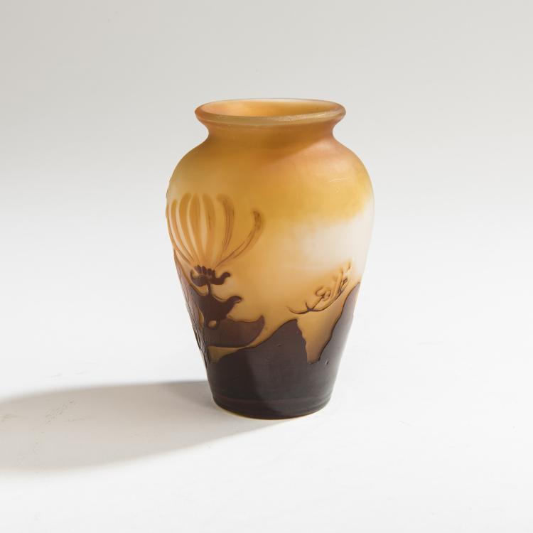 Hauptbild zu Objekt, Vase 'Chrysanth&egrave;mes', 1908-14, Gall&eacute;, Etablissements, Nancy, 147B 210