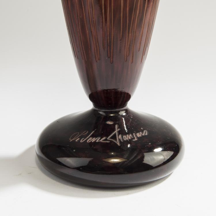 Bild 1 zu Objekt, Vase 'Orchid&eacute;es', 1924-27, Schneider, Epinay-sur-Seine, 147B 251