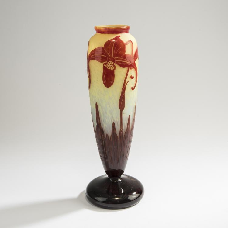 Bild 3 zu Objekt, Vase 'Orchid&eacute;es', 1924-27, Schneider, Epinay-sur-Seine, 147B 251