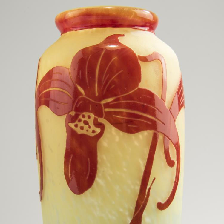 Bild 5 zu Objekt, Vase 'Orchid&eacute;es', 1924-27, Schneider, Epinay-sur-Seine, 147B 251