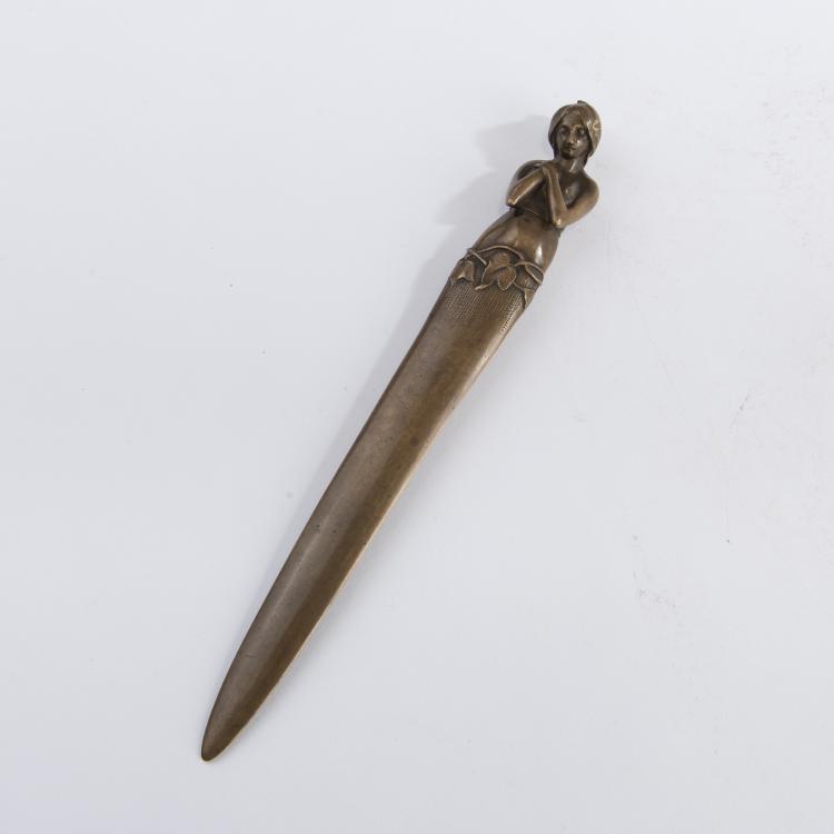 Bild 2 zu Objekt, Papiermesser, um 1905, Frankreich, 147B 424