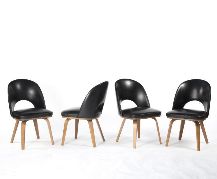Hauptbild zu Objekt, Vier Sessel 'ST 652', 1955, Thonet, New York, 148A 112